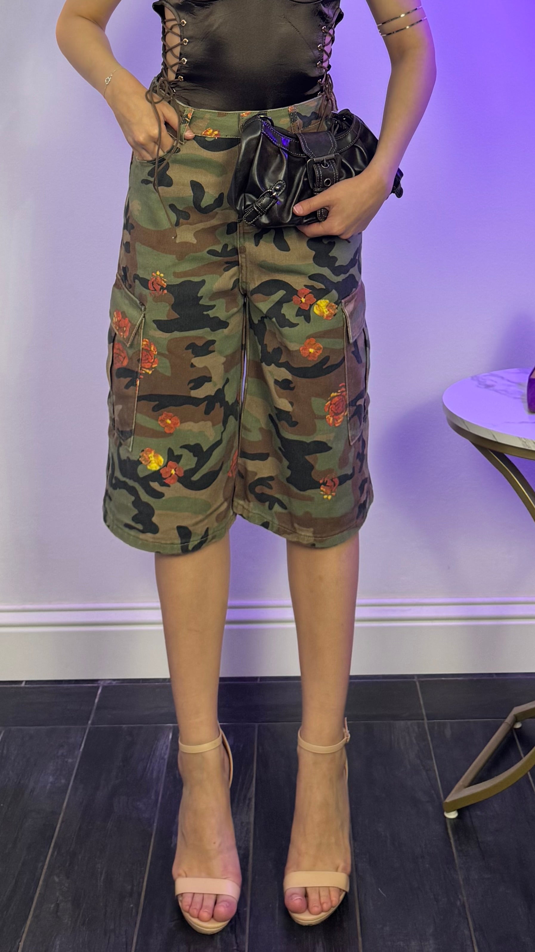 Bermuda Flowers Military Wardrobe