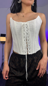 Corsetto macramè