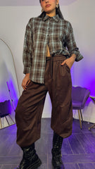 Pantalone suede
