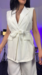 Tailleur Blanc