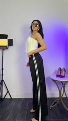 Pantalone tuta leopardato