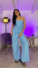 Coordinato Vibes azzurro