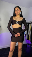 Minidress Cut Jewels